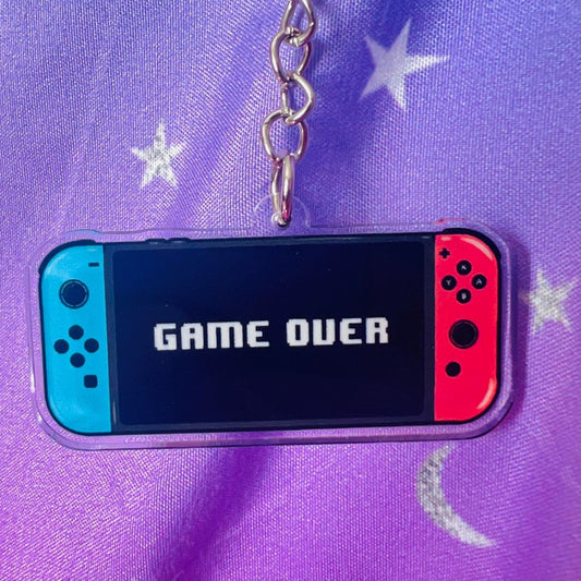 game over keychain