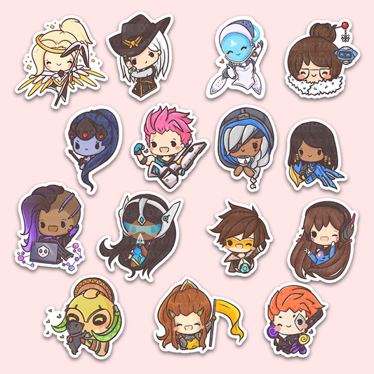 Ladies of OW Magnet or Sticker Pack